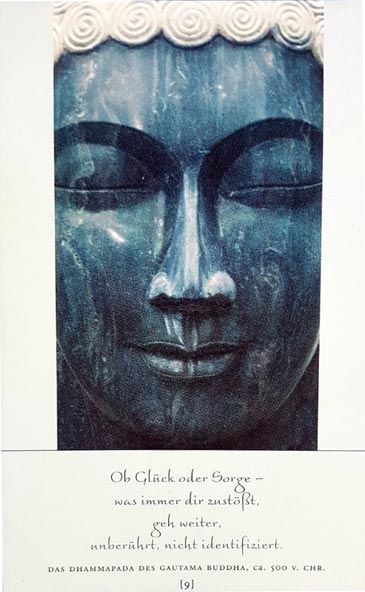 Buddhistische Kartendeutungen November Legung